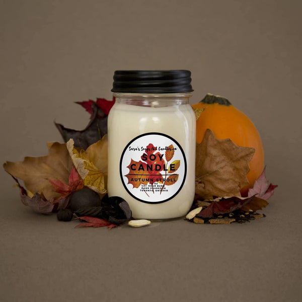 Autumn Stroll Soy Candle - Lavish & Glamourous Designs