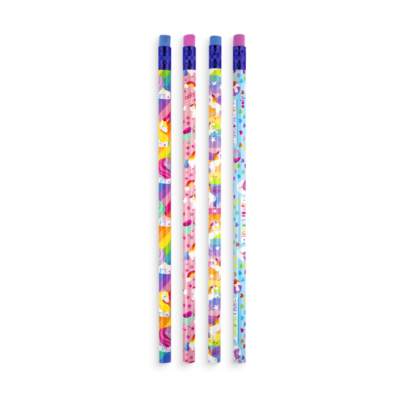 Unique Unicorns Pencils - Set of 12 - Lavish & Glamourous Designs