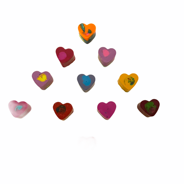 Mini Heart Crayon Set - Lavish & Glamourous Designs