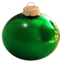 Load image into Gallery viewer, Glass Ornament | Green 80mm - Lavish &amp; Glamourous Designs
