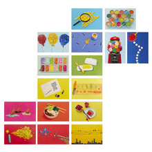 Load image into Gallery viewer, LEGO Still Life with Bricks: 100 Collectible Postcards &amp; Sharpie Set
