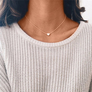 Solid Heart Necklace