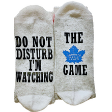 Load image into Gallery viewer, Watching The Hockey Game Novelty Socks
