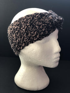 Knotted Headband | Black & Brown Mix - Lavish & Glamourous Designs