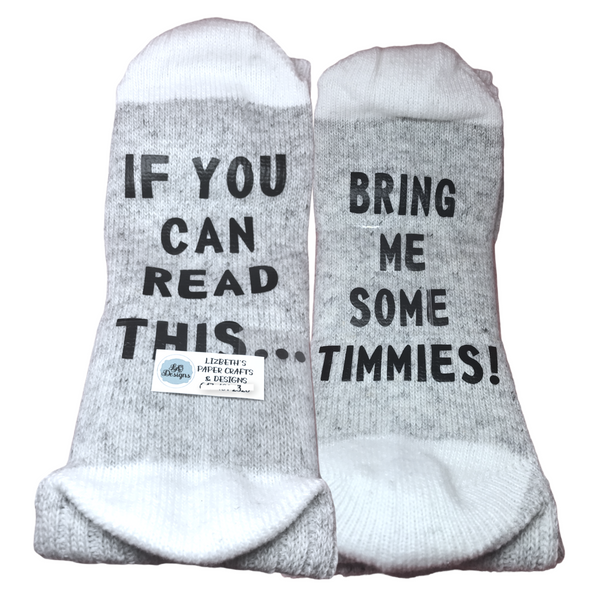 Bring Me Timmies Novelty Socks