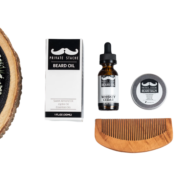 Beard Care Kit | Whiskey & Cedar