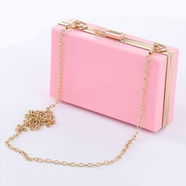 Night Out Clutch- Pink