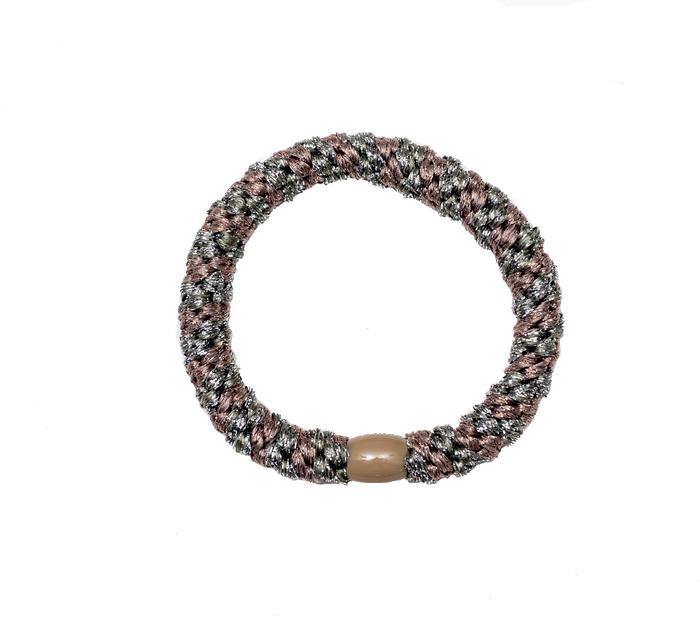 Metallic Steely Tan - Lavish & Glamourous Designs