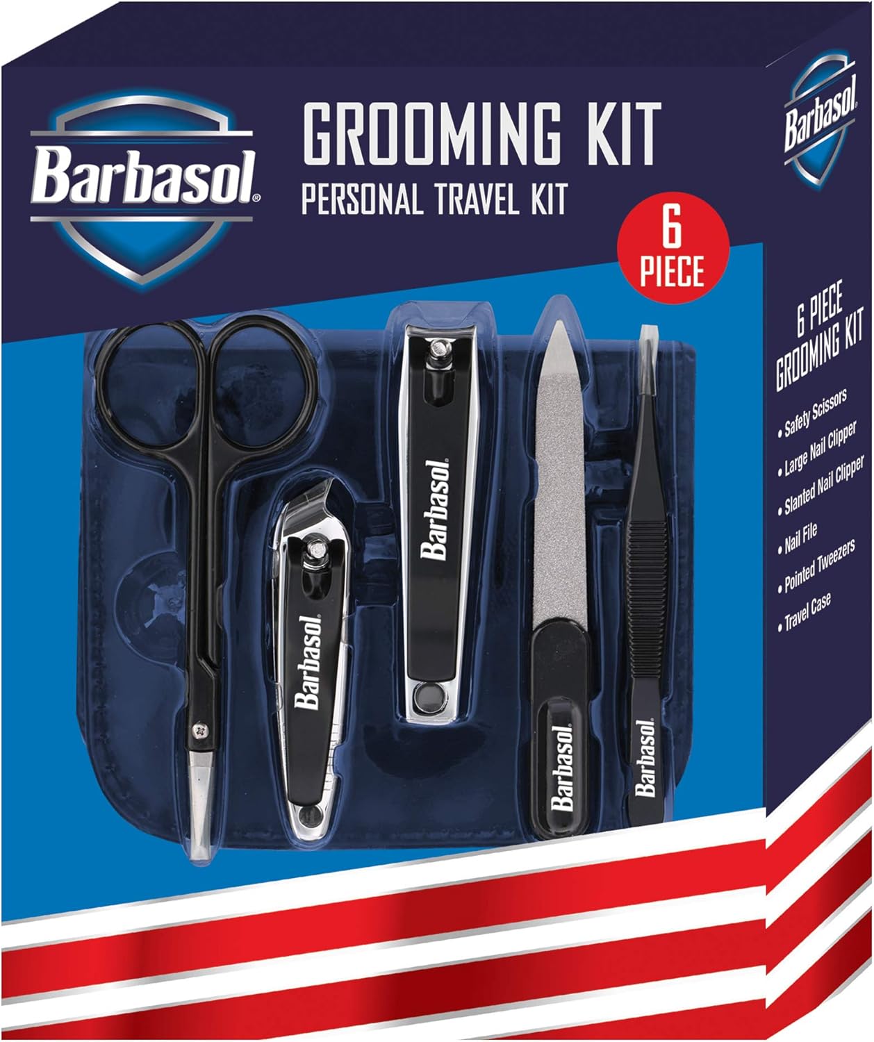 Barbasol Grooming Kit | 6 Piece