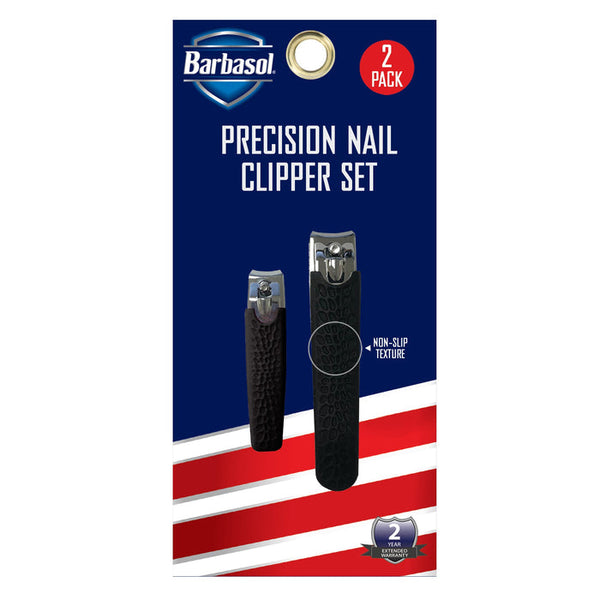 Barbasol Precision Nail Clipper Kit | 2 Piece