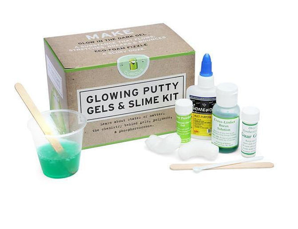 Glowing Putty, Gels & Slime Kit - Lavish & Glamourous Designs