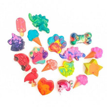 Load image into Gallery viewer, Birthday Number &amp; Shapes Crayon Set - Lavish &amp; Glamourous Designs
