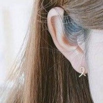 Twisted Ribbon Studs