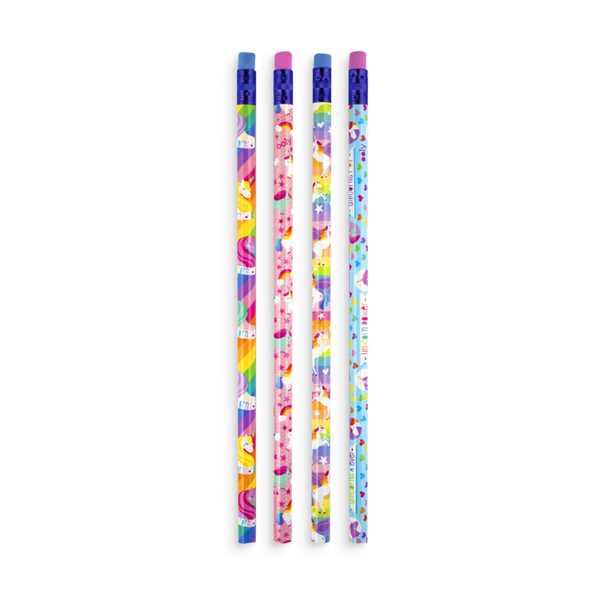 Unique Unicorns Pencils - Set of 12 - Lavish & Glamourous Designs