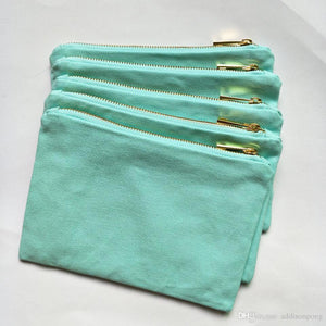 Make Up Bag | Mint - Lavish & Glamourous Designs