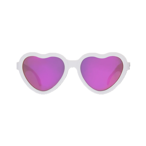 Sweethearts  | White w/Pink Mirror Lens | Ages 6+