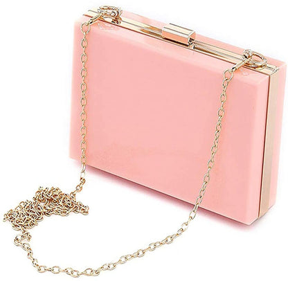 Night Out Clutch- Blush