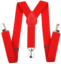 Load image into Gallery viewer, Suspenders | Red - Lavish &amp; Glamourous Designs
