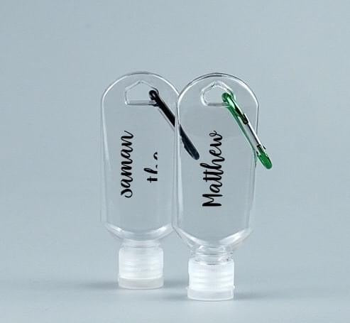 Mini Bottle with Carabiner