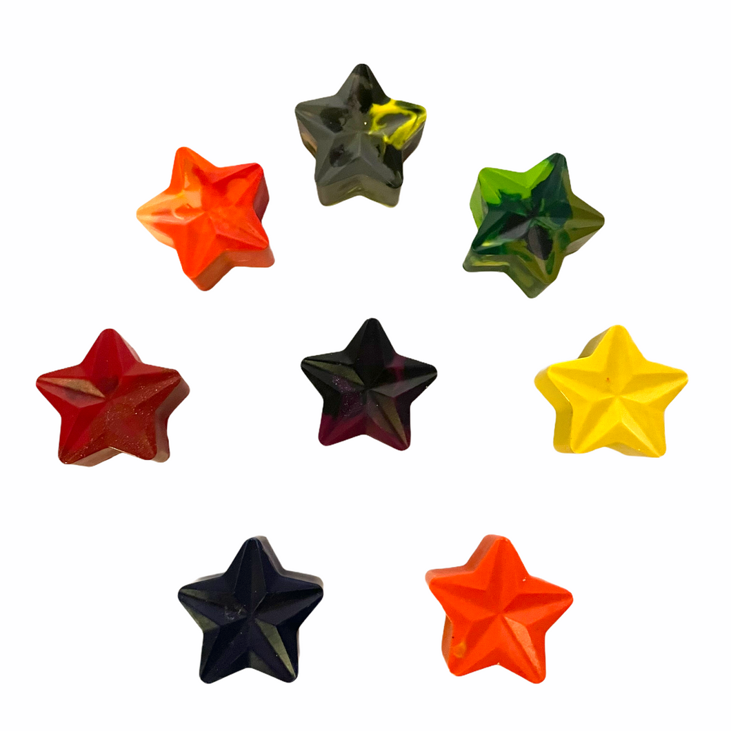 Twinkling Stars Crayon Set - Lavish & Glamourous Designs