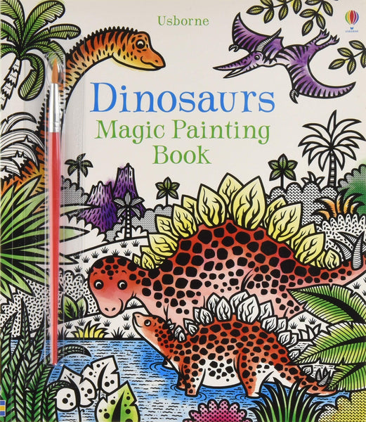 Dinosaurs Magic Painting Book - Lavish & Glamourous Designs