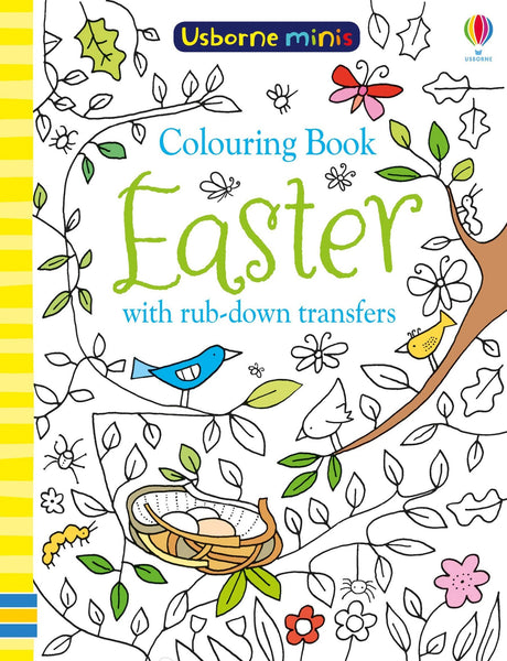 Easter Colouring Book With Rub-Down Transfers - Lavish & Glamourous Designs