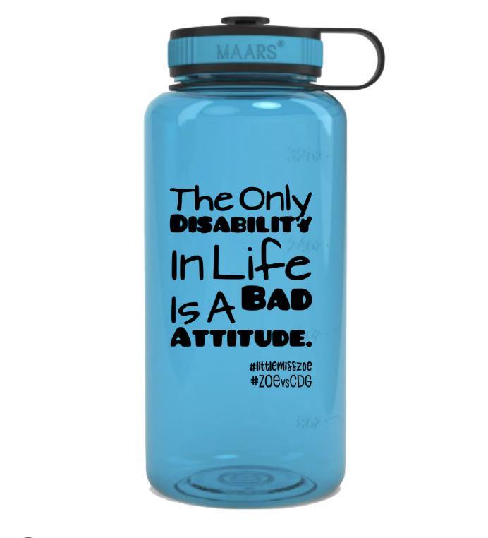 Aqua Wide Water Bottle - Lavish & Glamourous Designs