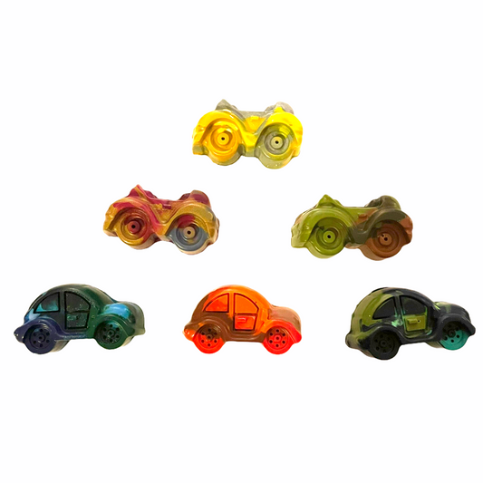 Cars & Convertibles Crayon Set - Lavish & Glamourous Designs