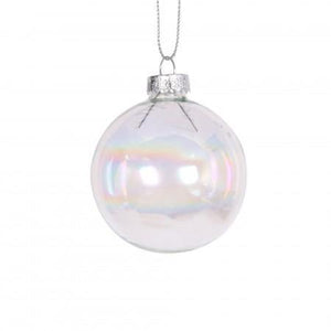 Glass Ornament | Round 60mm - Lavish & Glamourous Designs