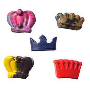 Crown Crayon Set - Lavish & Glamourous Designs