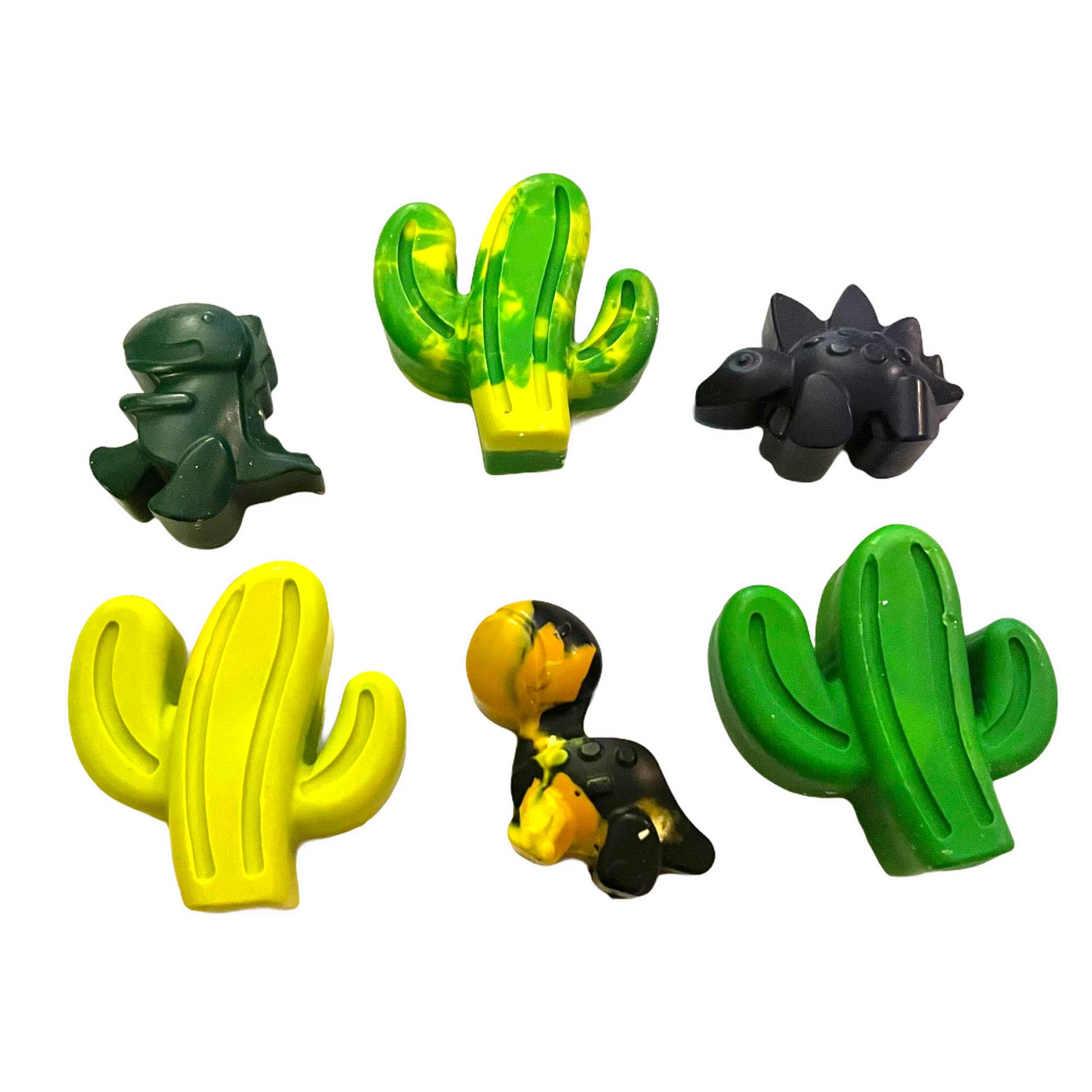 Desert Dino Crayon Set - Lavish & Glamourous Designs