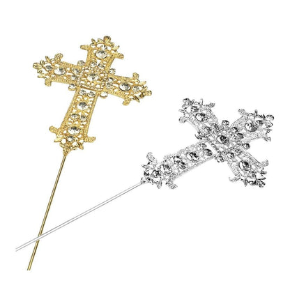 Cross Cake Toppers - Lavish & Glamourous Designs