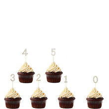 Load image into Gallery viewer, Numbers Cake Toppers
