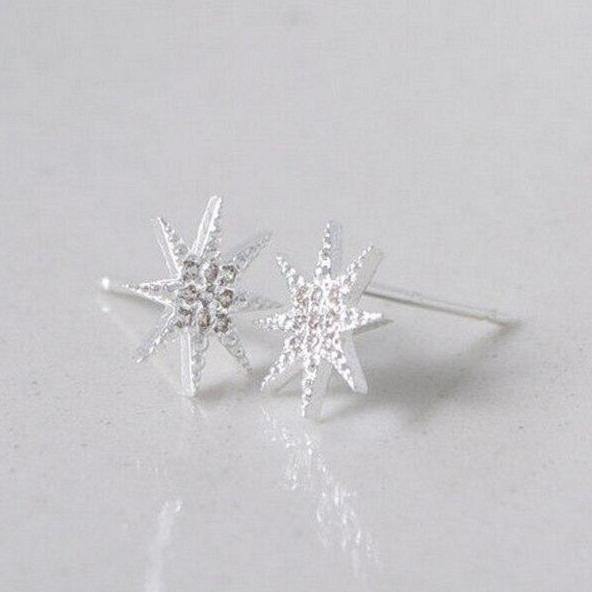 Crystal Starburst Studs - Lavish & Glamourous Designs