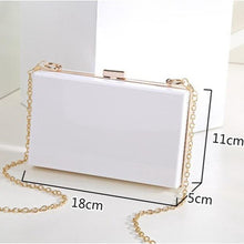 Load image into Gallery viewer, Night Out Clutch- White

