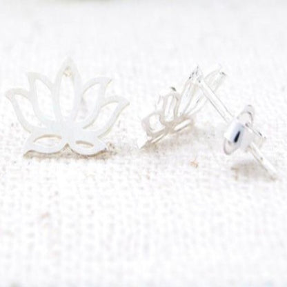 Lotus Flower Studs