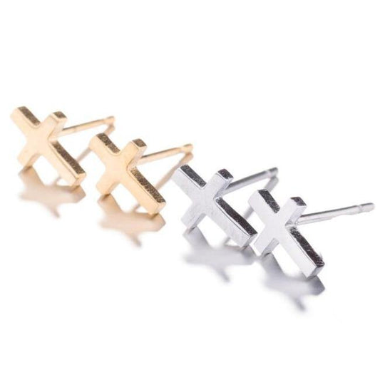 Cross Studs - Lavish & Glamourous Designs