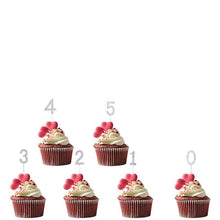 Load image into Gallery viewer, Number Cake Toppers
