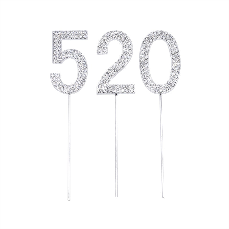 Number Cake Toppers