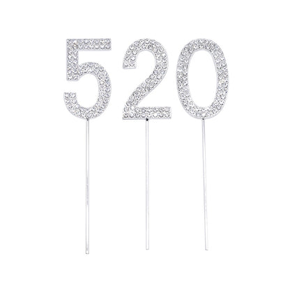 Number Cake Toppers