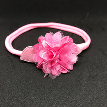 Load image into Gallery viewer, Pink Hearts &amp; Flower Headband
