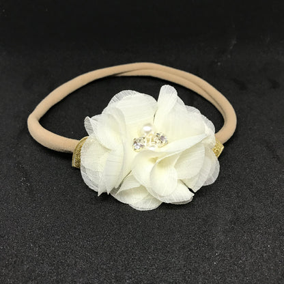 Ivory Flower Headband