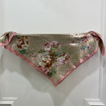 Load image into Gallery viewer, Silk Scarf- Dusty Rose | Caramel
