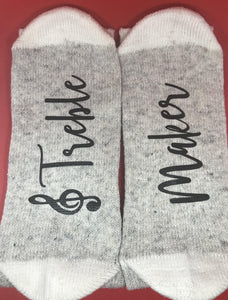 Treble Maker Novelty Socks - Lavish & Glamourous Designs