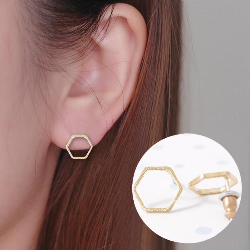 Hexagon Studs