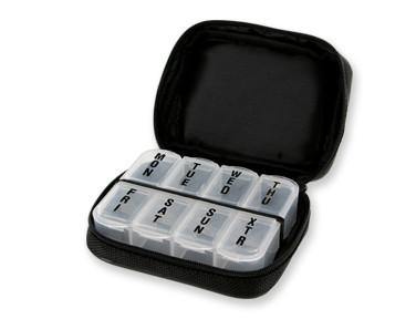 Mens Pill & Vitamin Box | Silver - Lavish & Glamourous Designs