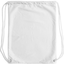 Load image into Gallery viewer, White Drawstring Backpack
