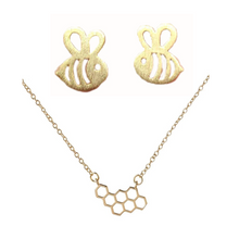 Load image into Gallery viewer, Honey Bee Jewelry Set
