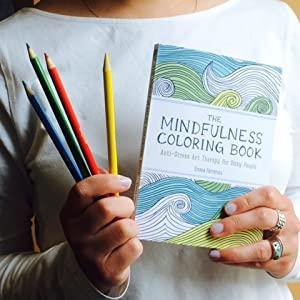 The Mindfulness Colouring Book: Anti-Stress Art Therapy For Busy People - Lavish & Glamourous Designs