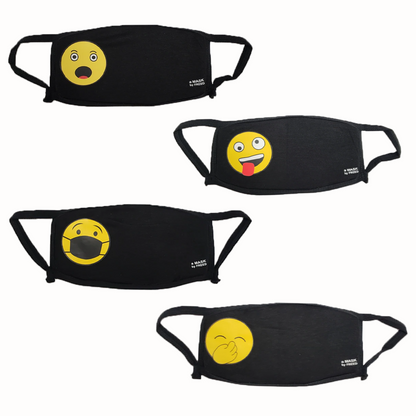 Kids Emoji Face Mask